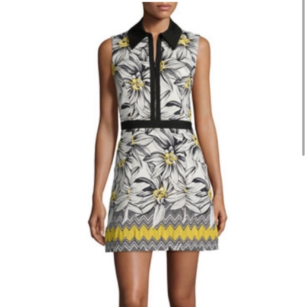 Alice + Olivia Elli Collared Dress Sz 2